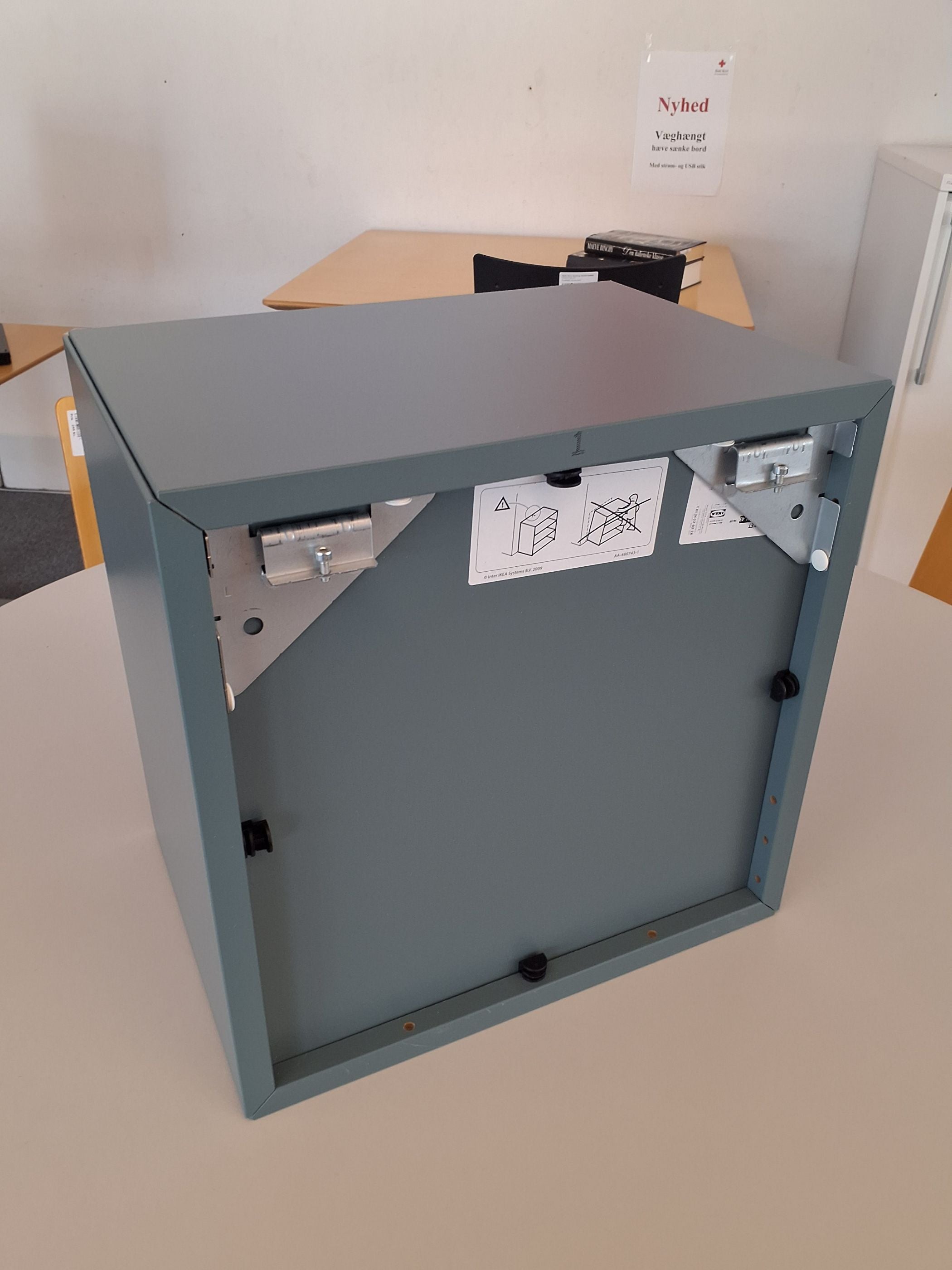 Bogkasse Ikea Eket Cube Grå - 9545