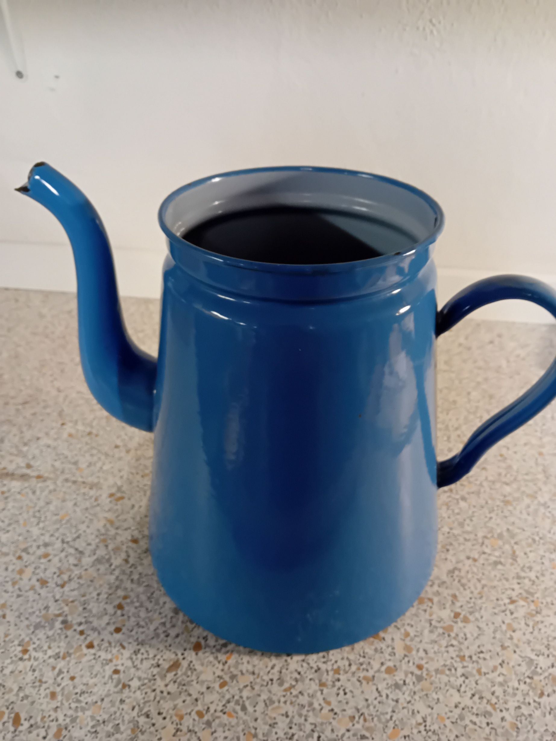 Madame blå kaffekande