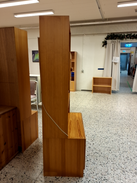 Reol med lys