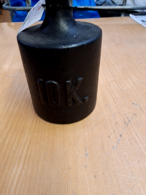 Vægte i jern 7stk