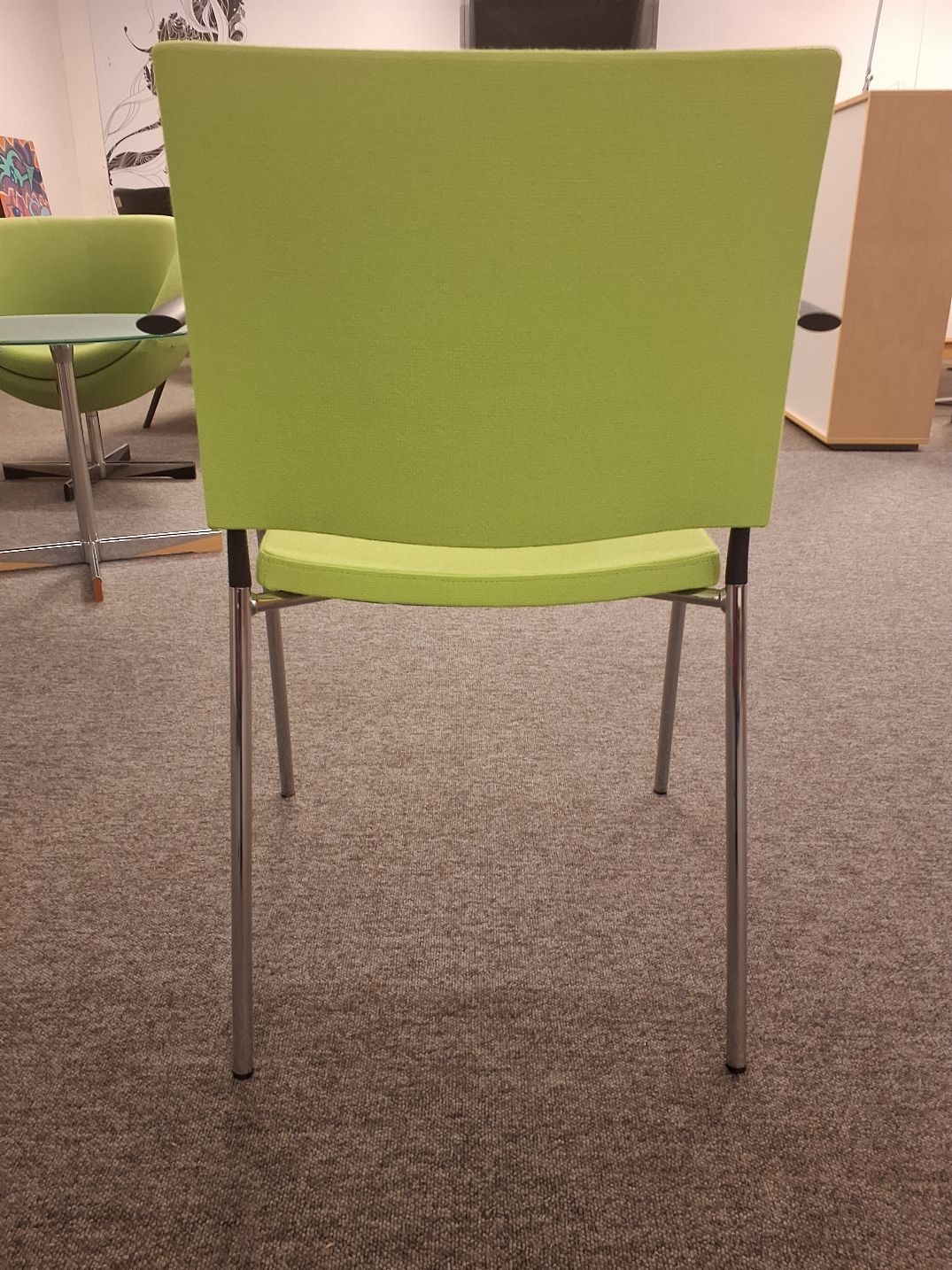 Konferencestol Lammhults Spira Limegrøn - 6062