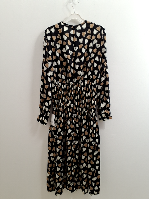 Max Mara 'Nostoc ' Heart Print Kjole