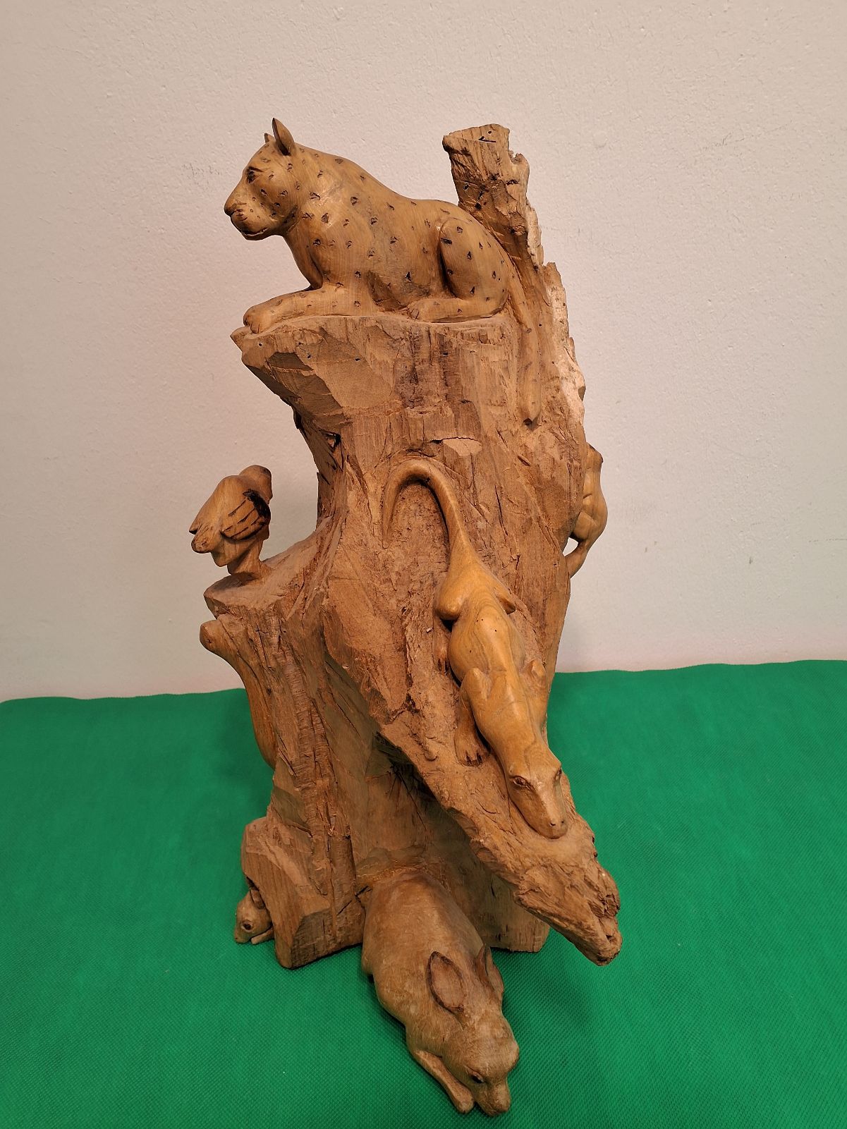 Unik træskulptur Botswana