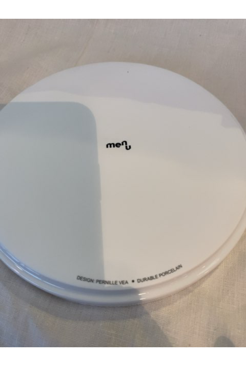 Menu tallerken