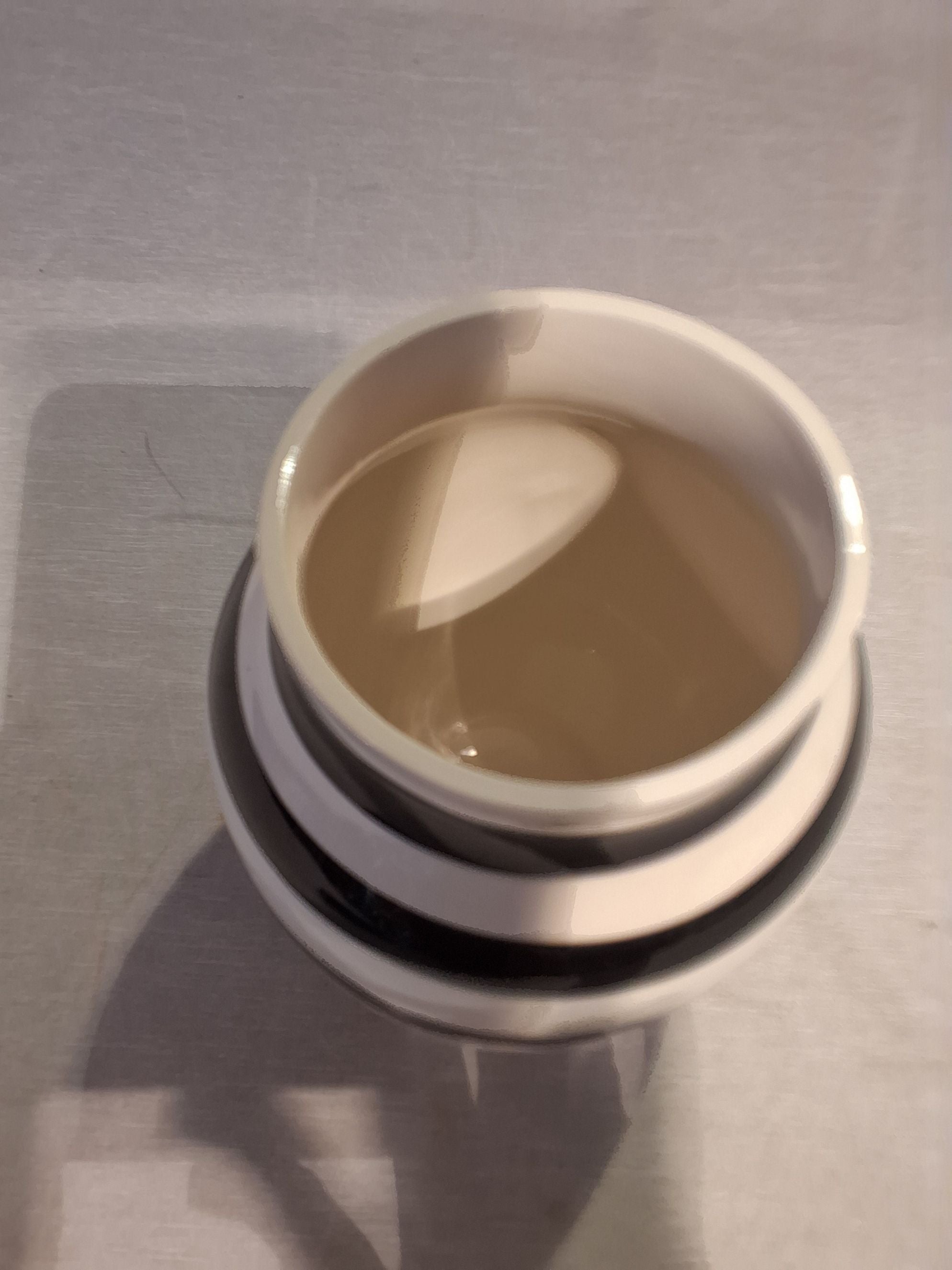 Kæler vase sort/hvid
