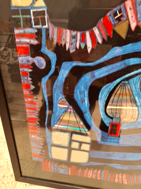 End of the Waters, plakat af Friedensreich Hundertwasser