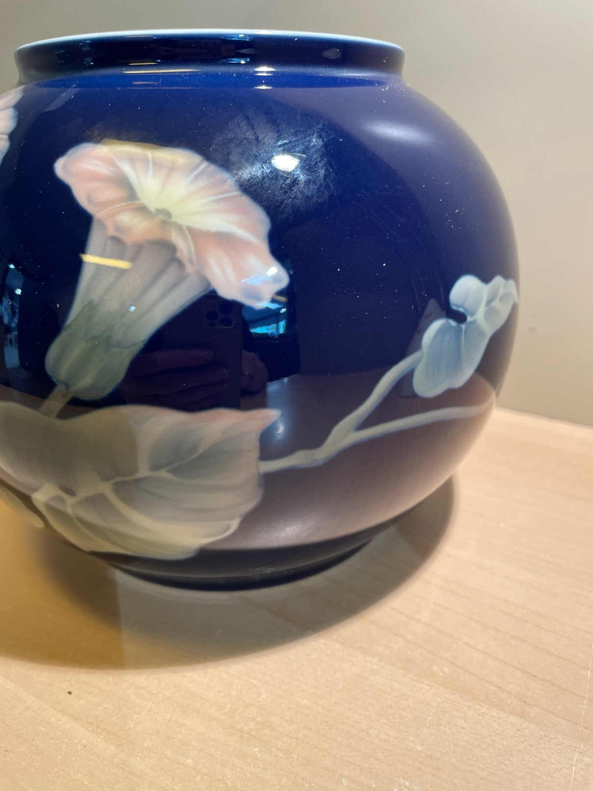 Rund vase fra Royal Copenhagen