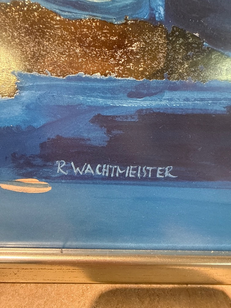 Maleri "R. Wachtmeister"