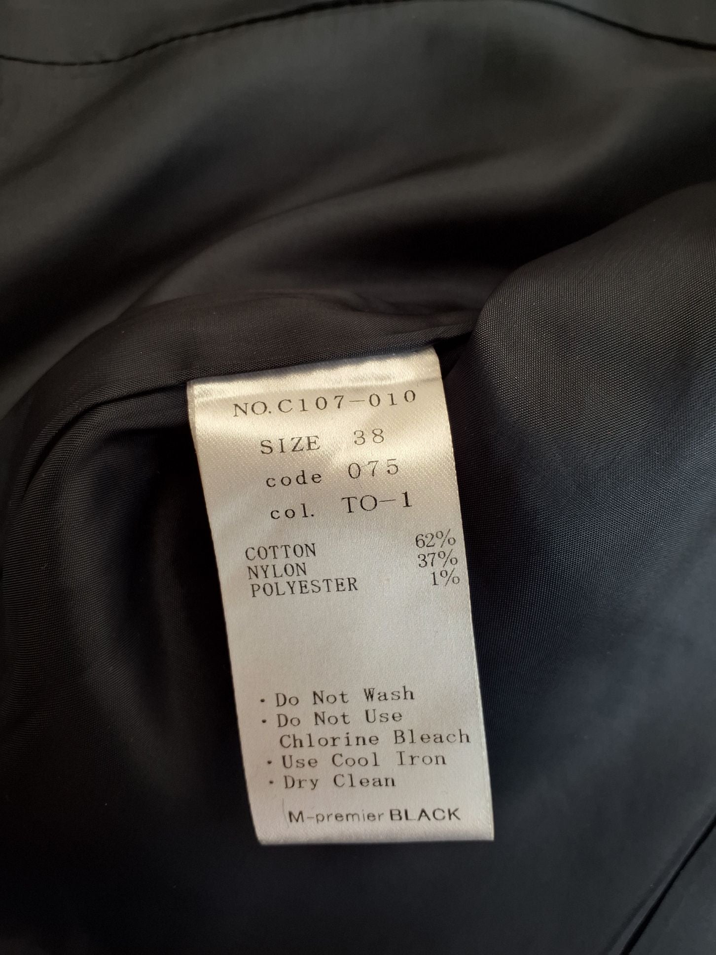 M-premier BLACK Jakke