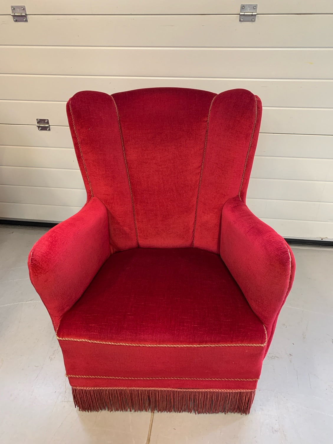 Sofa sæt, 2 dele i velour med gode detaljer