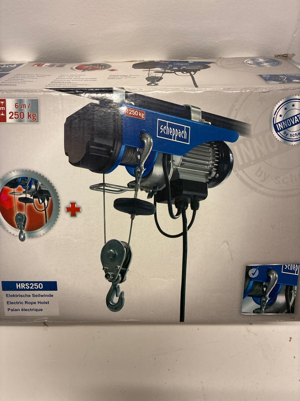 Scheppach Elektrisk spil HRS 250