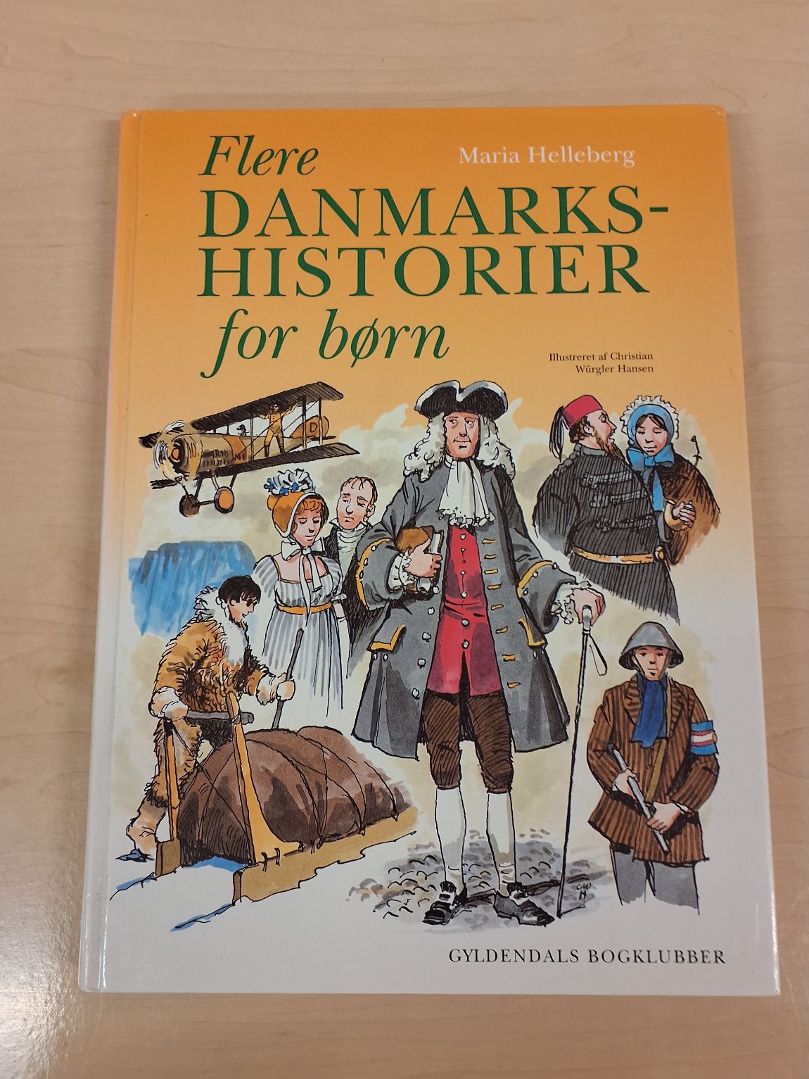 Flere Danmarks-historier for børn