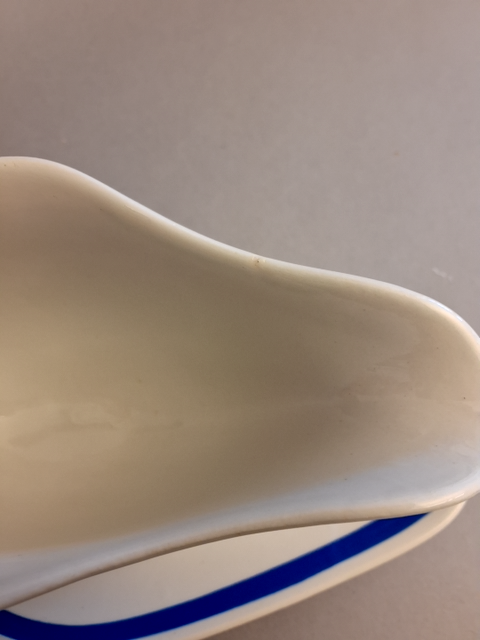 Alumina, oval sovseskål, "Lone "