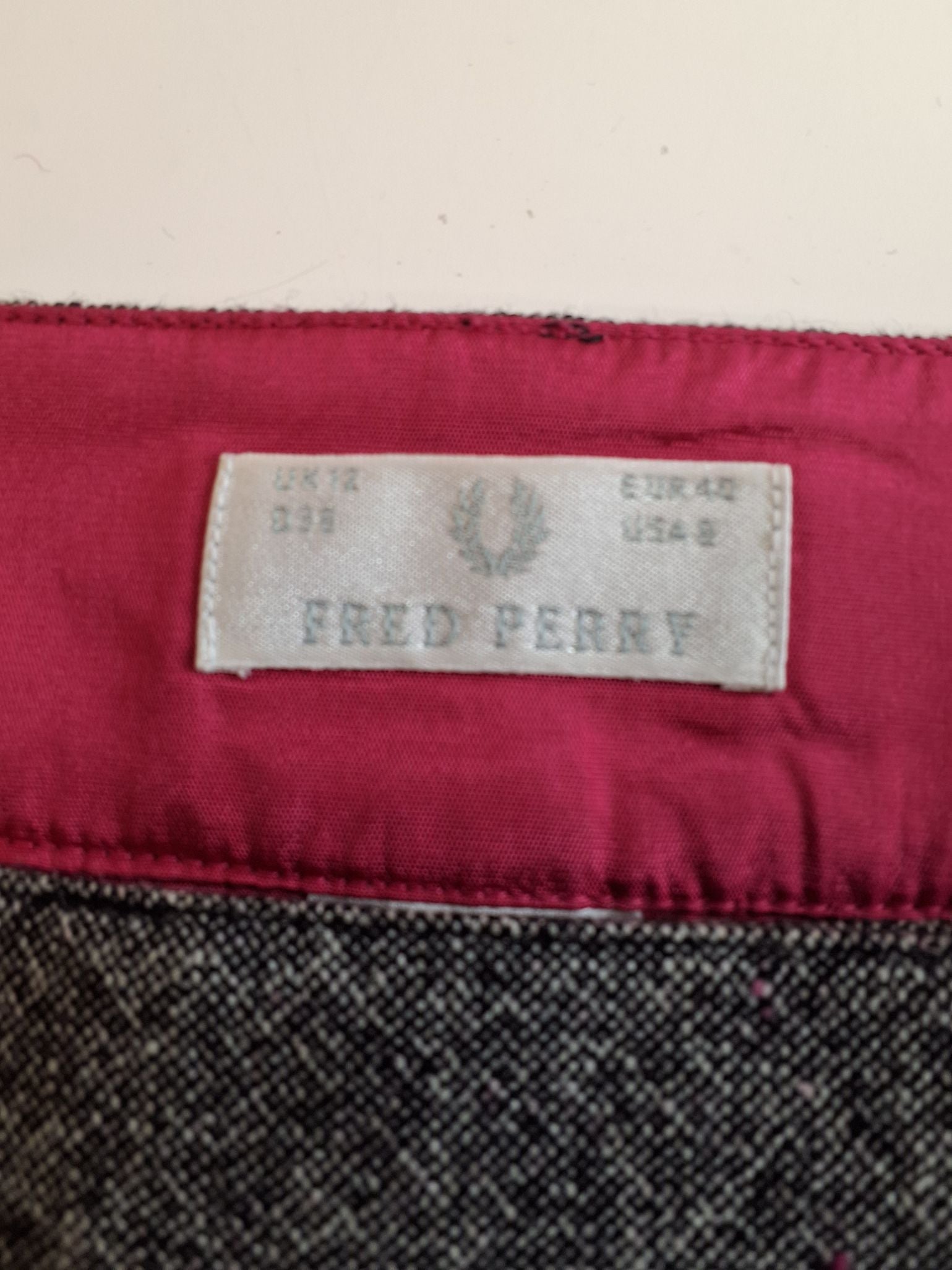 Fred Perry Nederdel