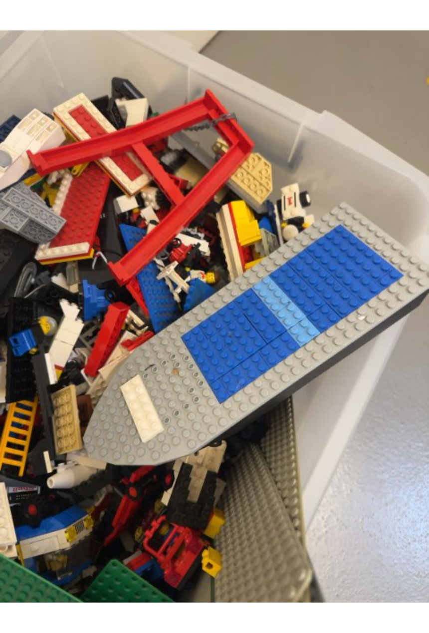 Lego kasse, 15,1 kg