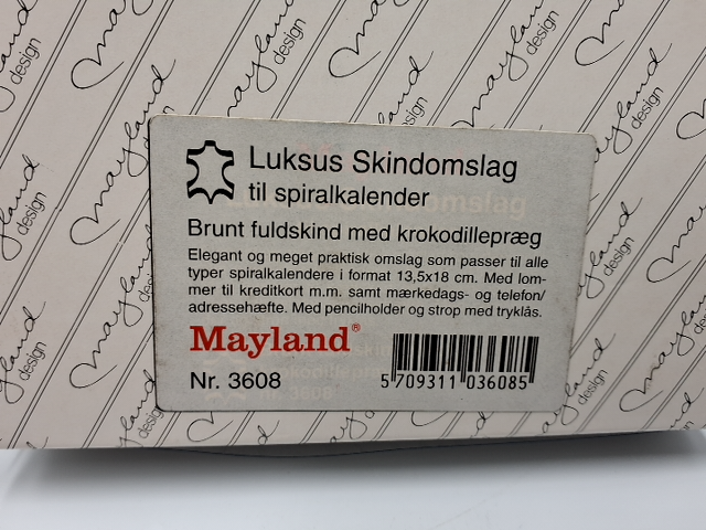 Luksus skindomslag