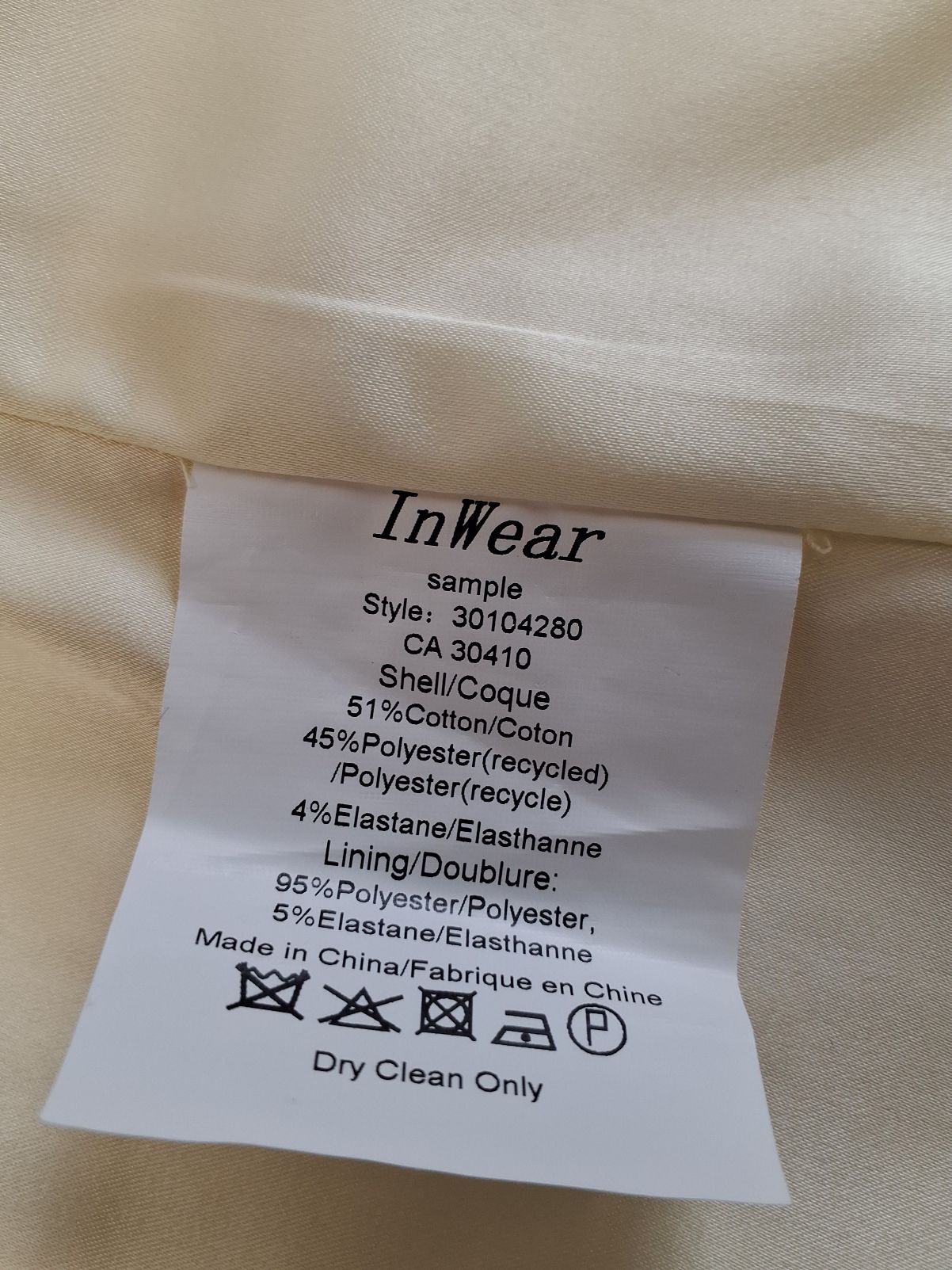 In Wear Jakke