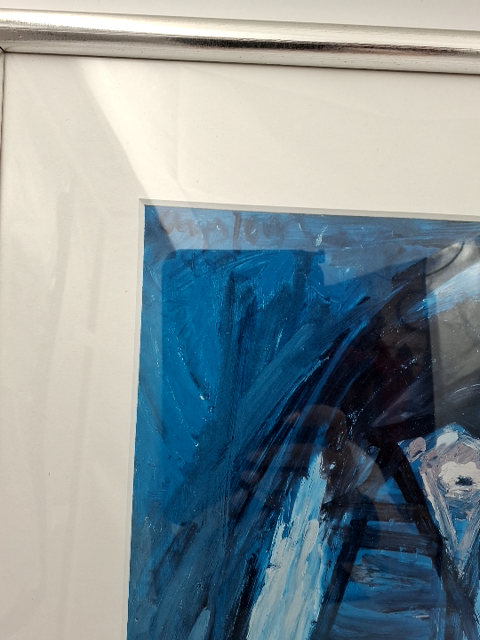 Asger Jorn, Olie på krydsfiner