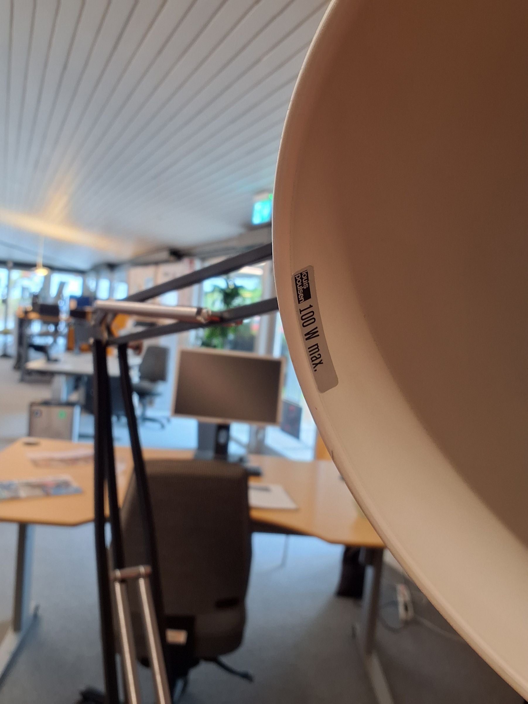 Skrivebordslampe Arkitektlampe Louis Poulsen Sort - 9581