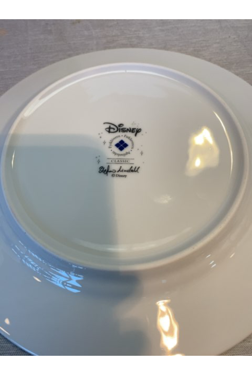 Disney frokost tallerken