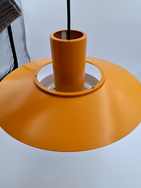 Andreas Hansen, gul Falcon, loftlampe, for Fog & Mørup