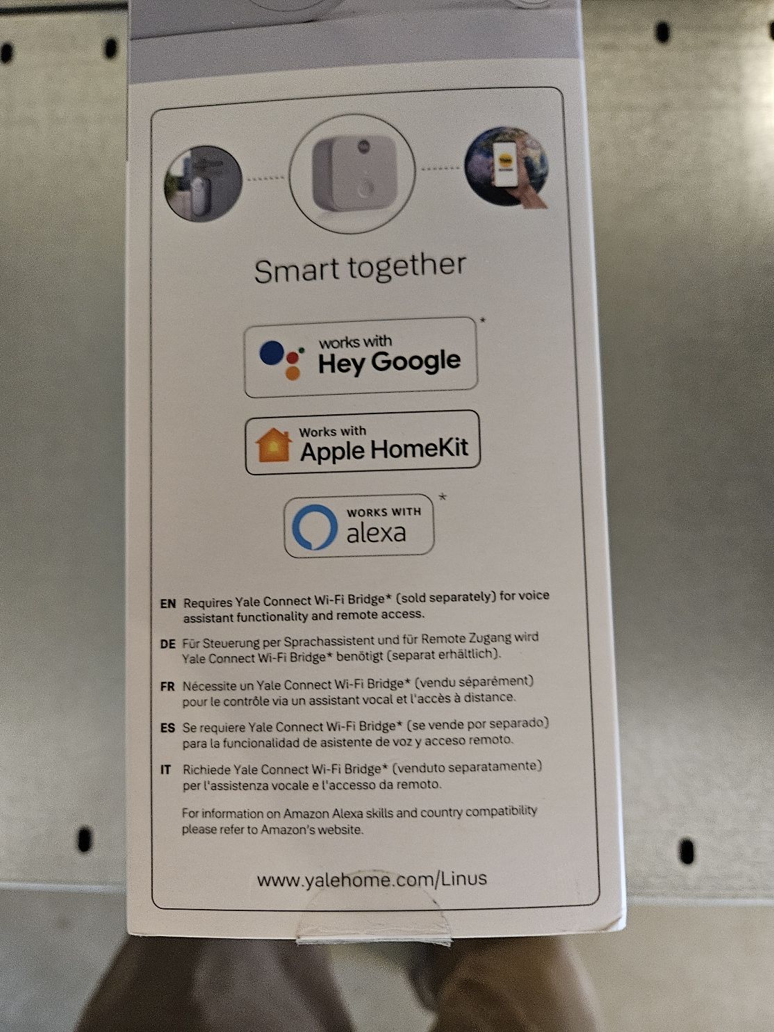 Linus Smart Lock - Silver