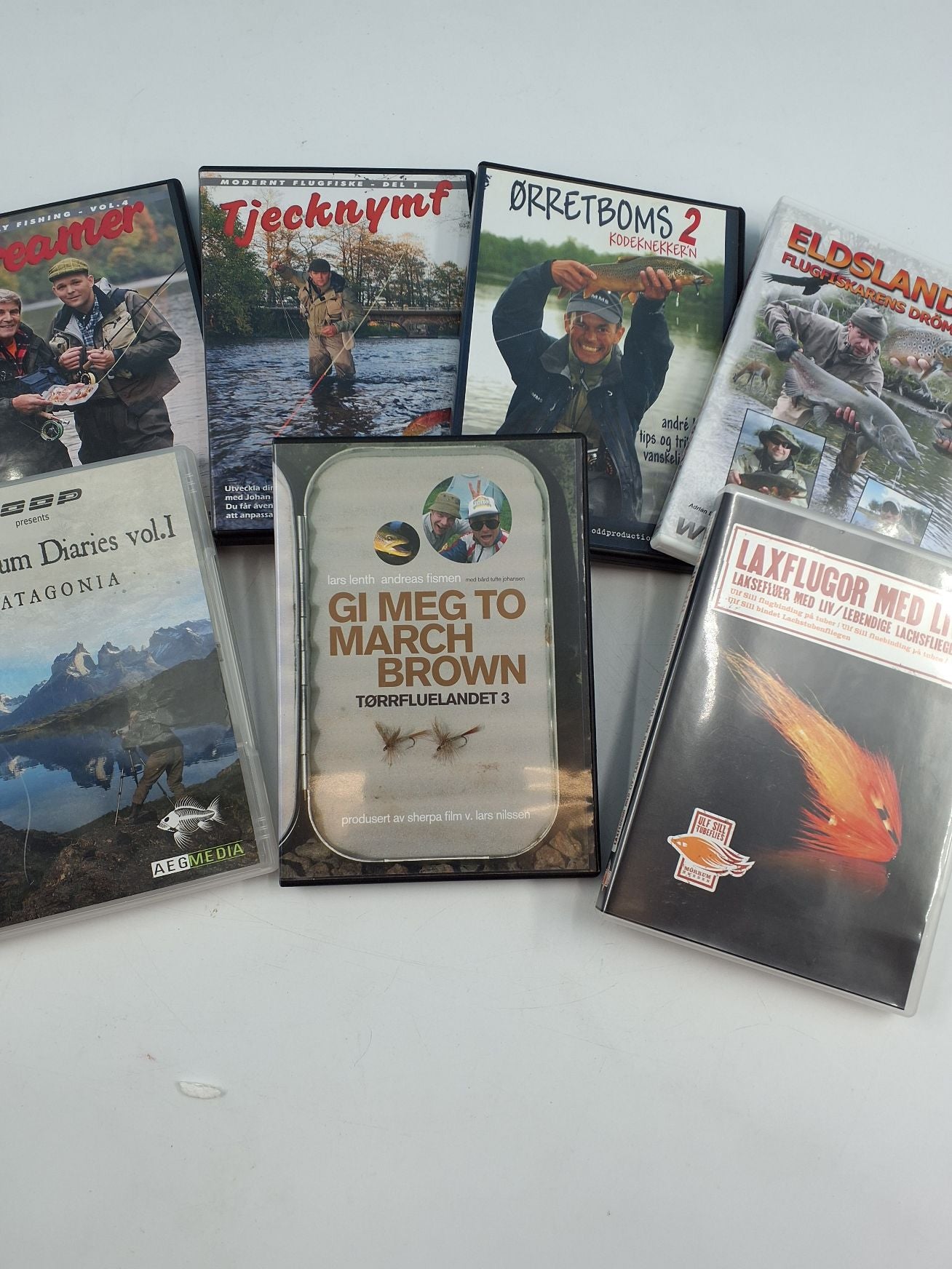 Diverse fiske dvd'er