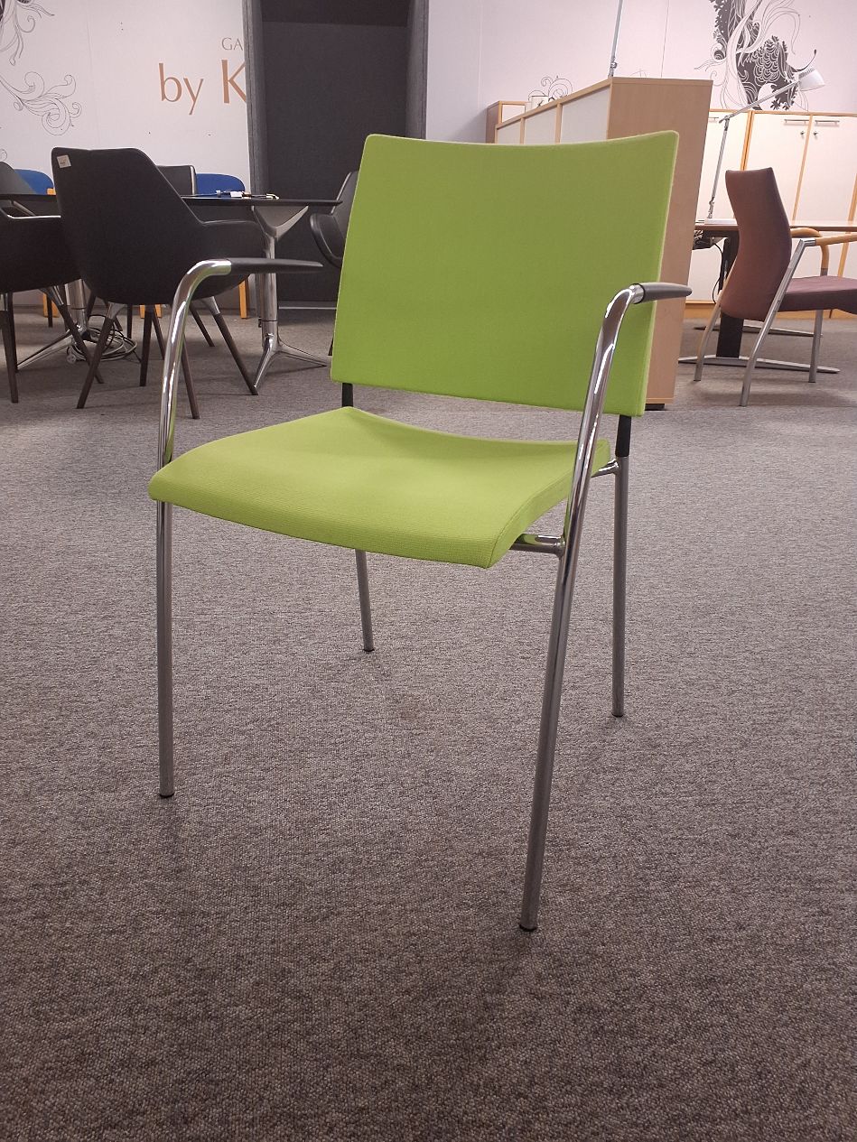 Konferencestol Lammhults Spira Limegrøn - 6062