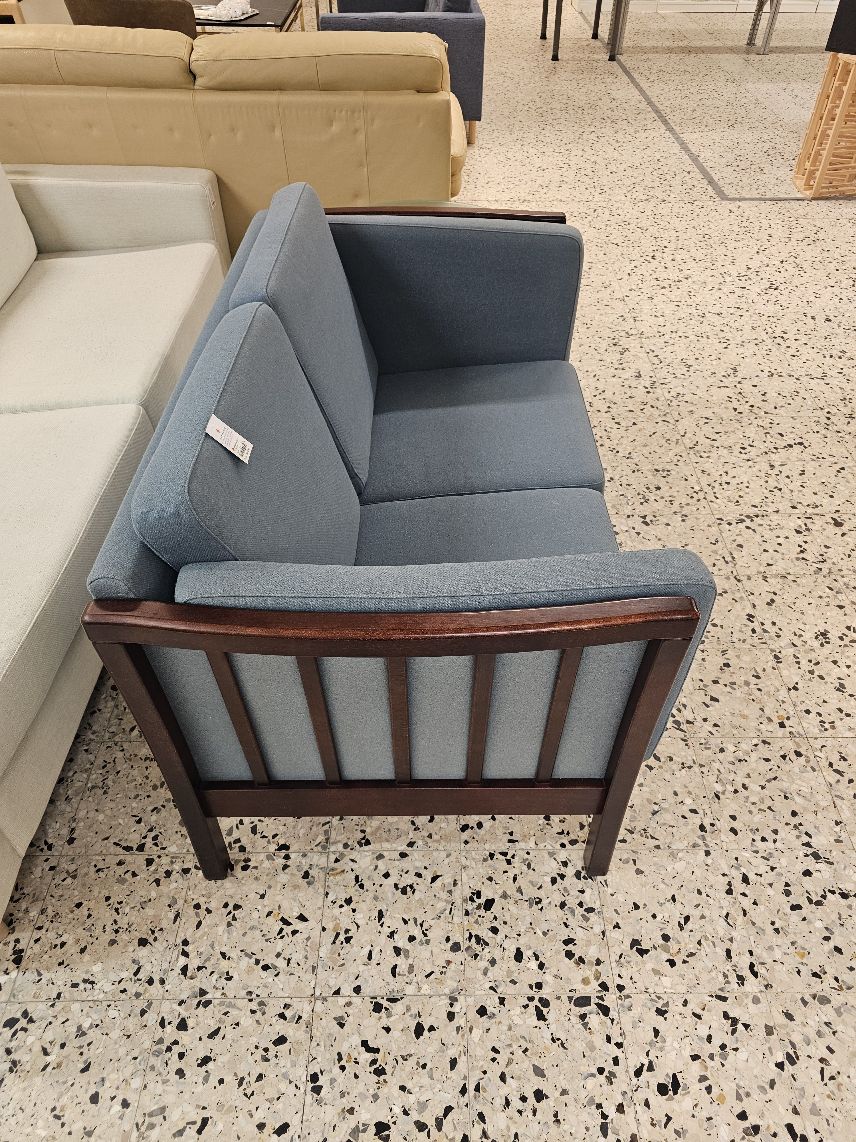Blålig 2 personer Sofa
