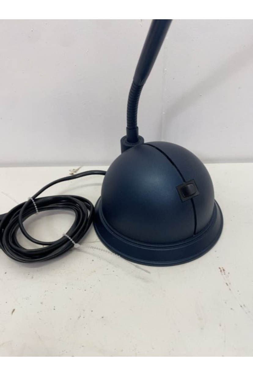 Sort bordlampe
