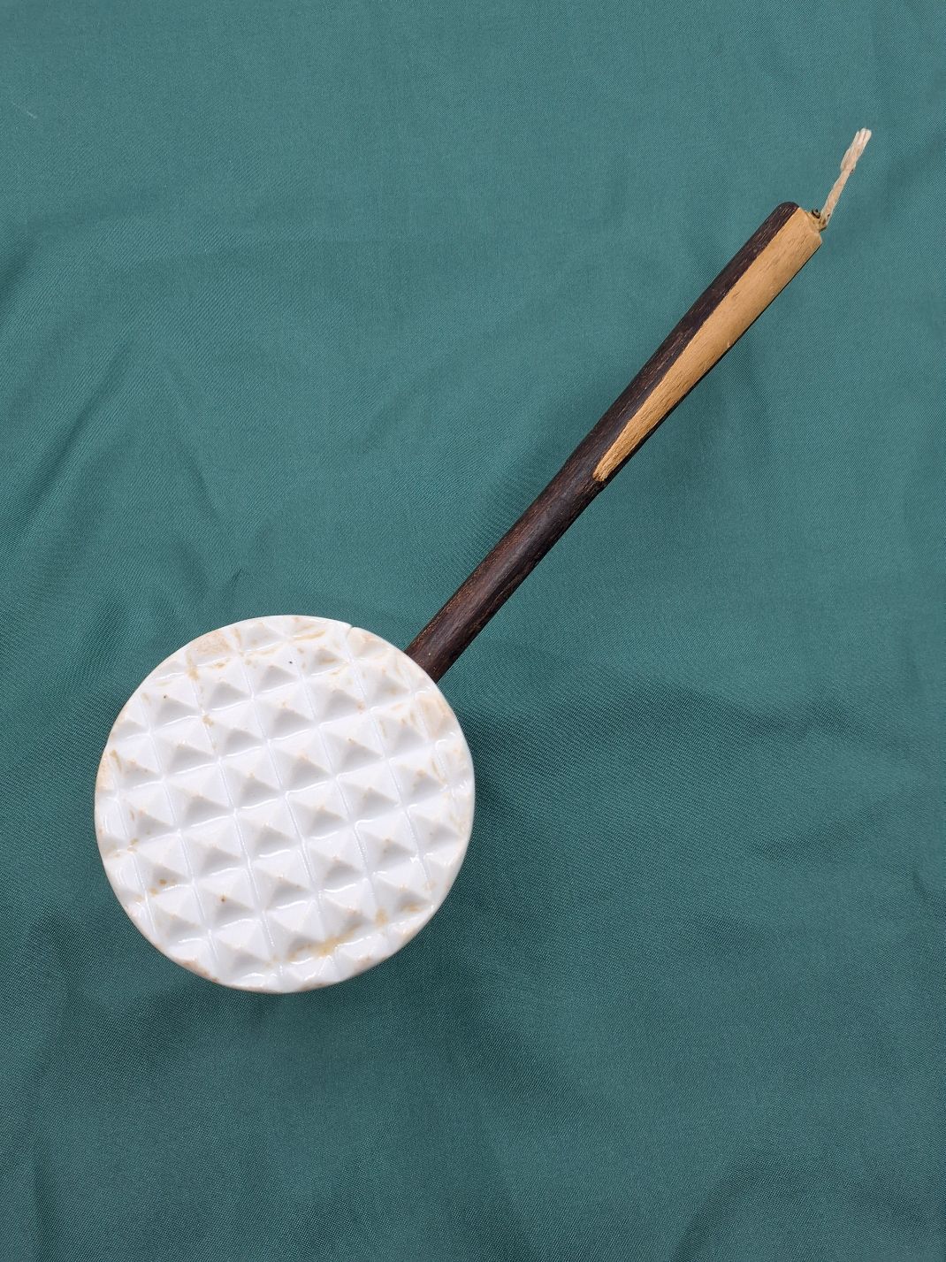 Antik porcelæns kødhammer