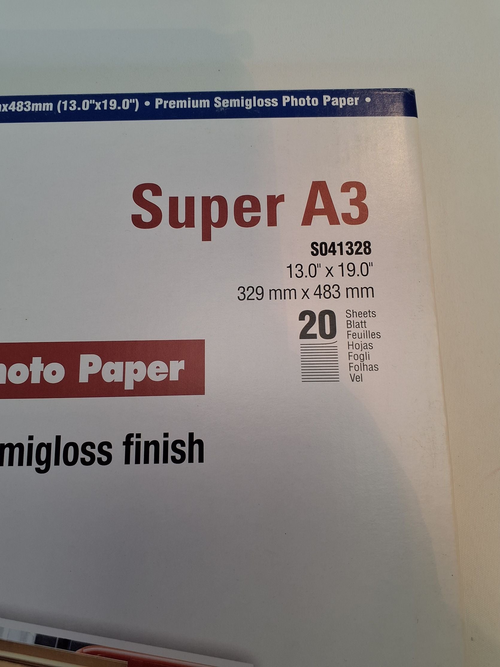 Super A3 Foto Papir
