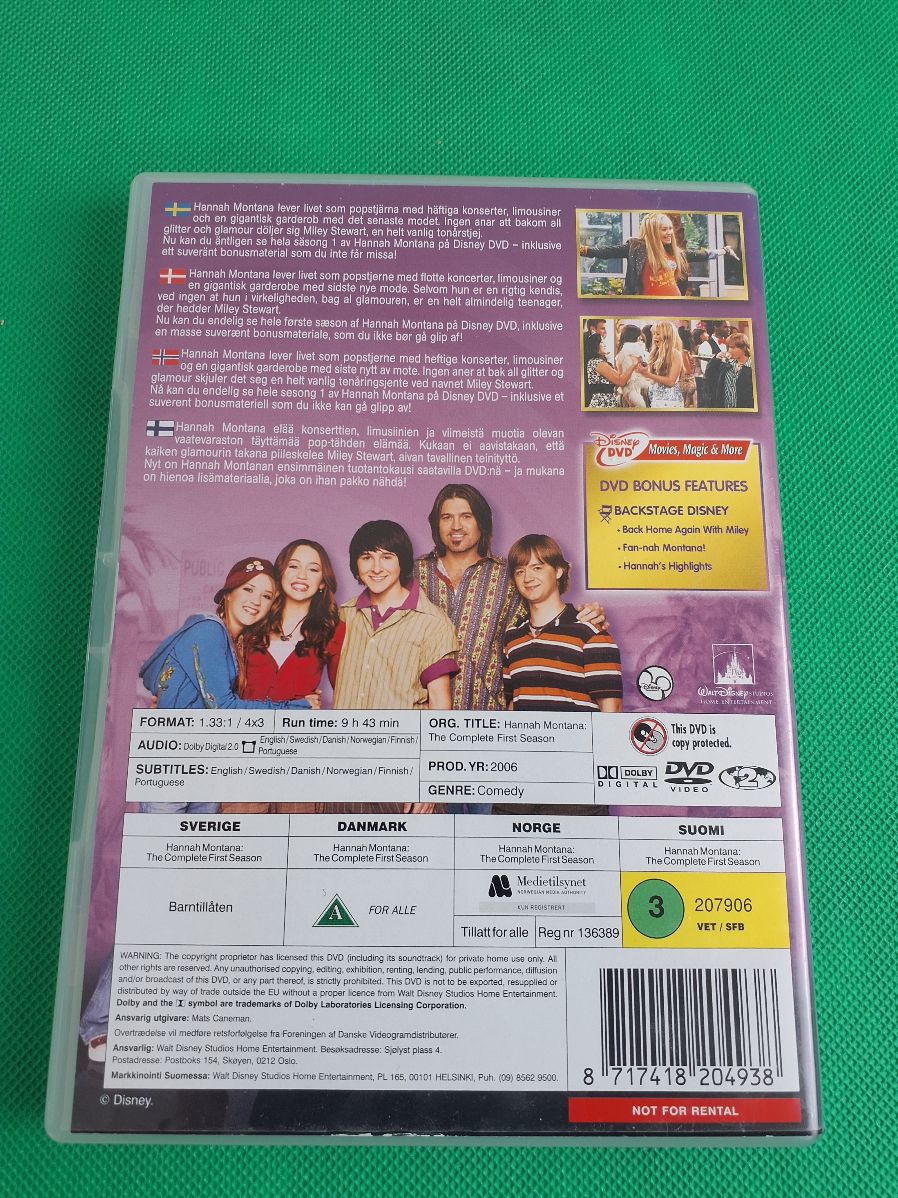 DVD: Hannah Montana, Disney
