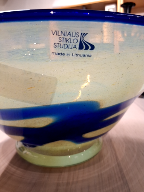 Glasskål