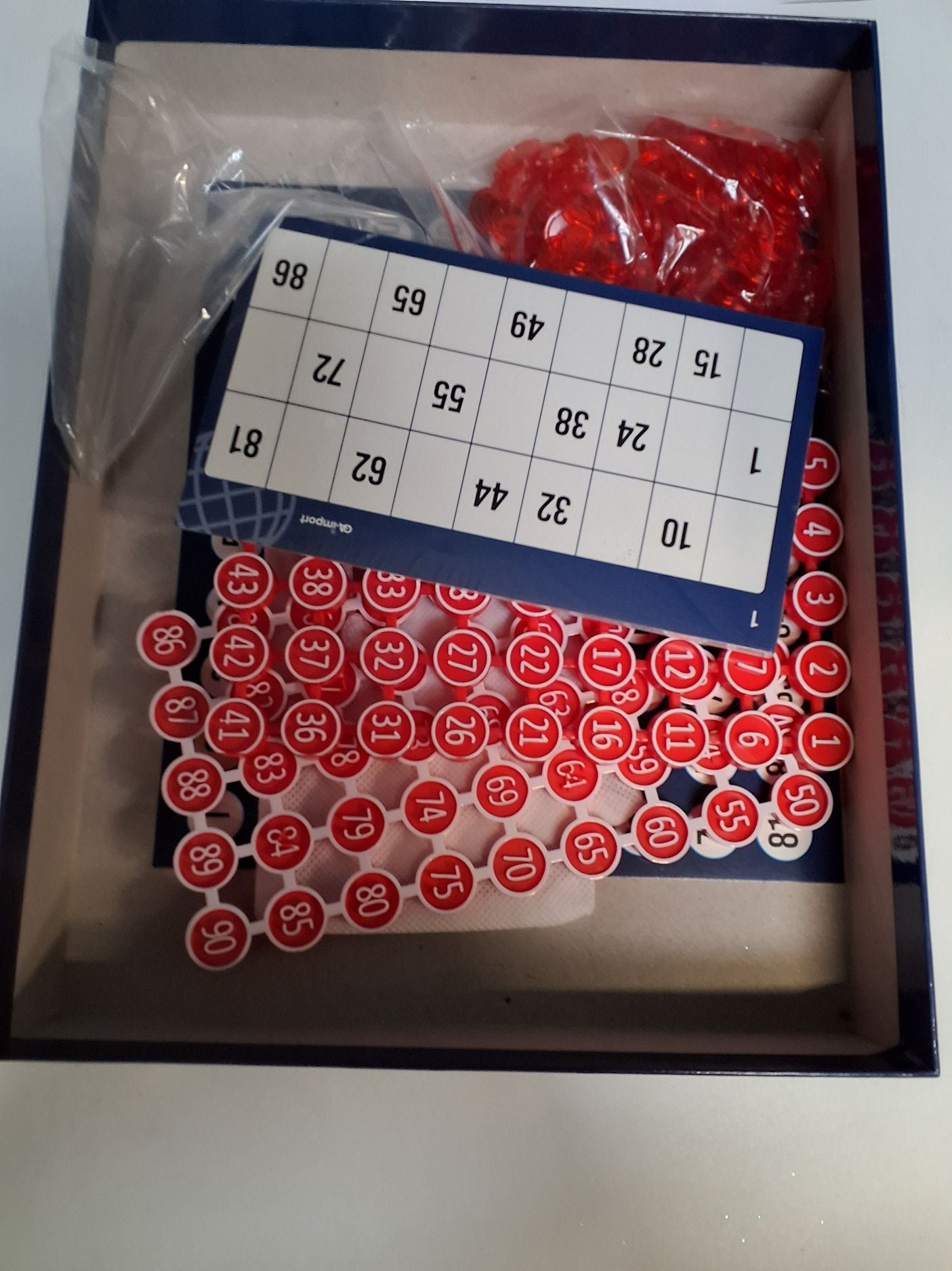 Bingo/tallotteri
