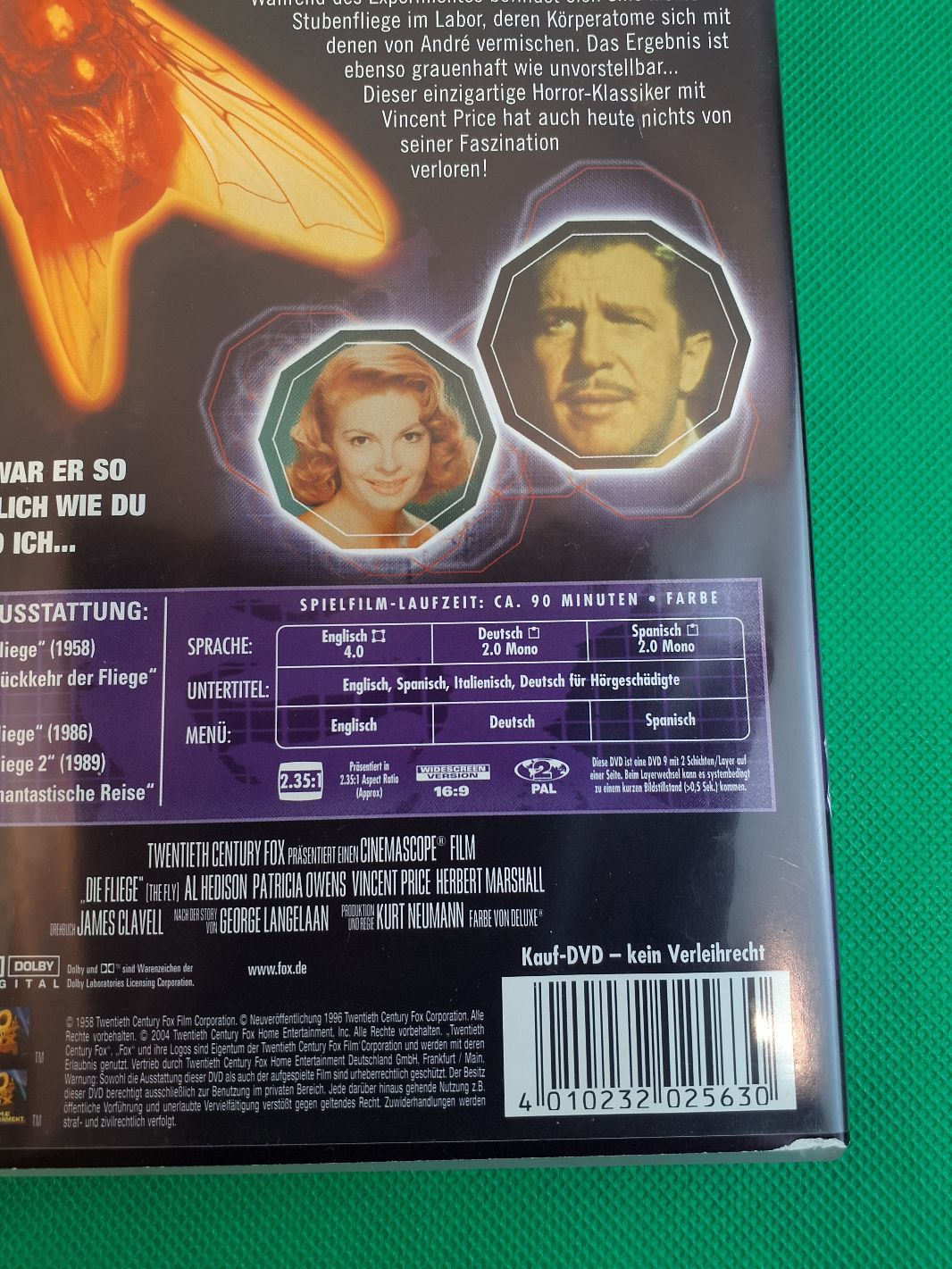 Dvd: Die Flige (1958)