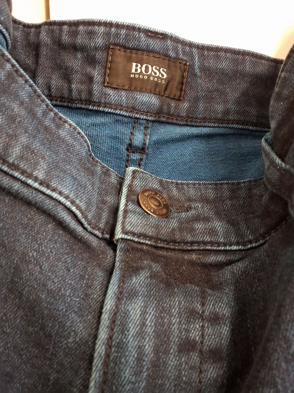 Boss - Hugo Boss blå bukser