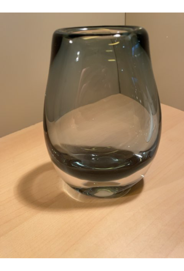 Holmegaard glas vase