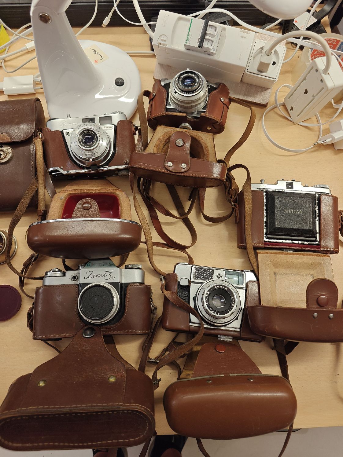 Vintage fotoudstyr
