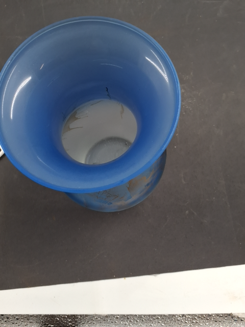 Blågrå vase