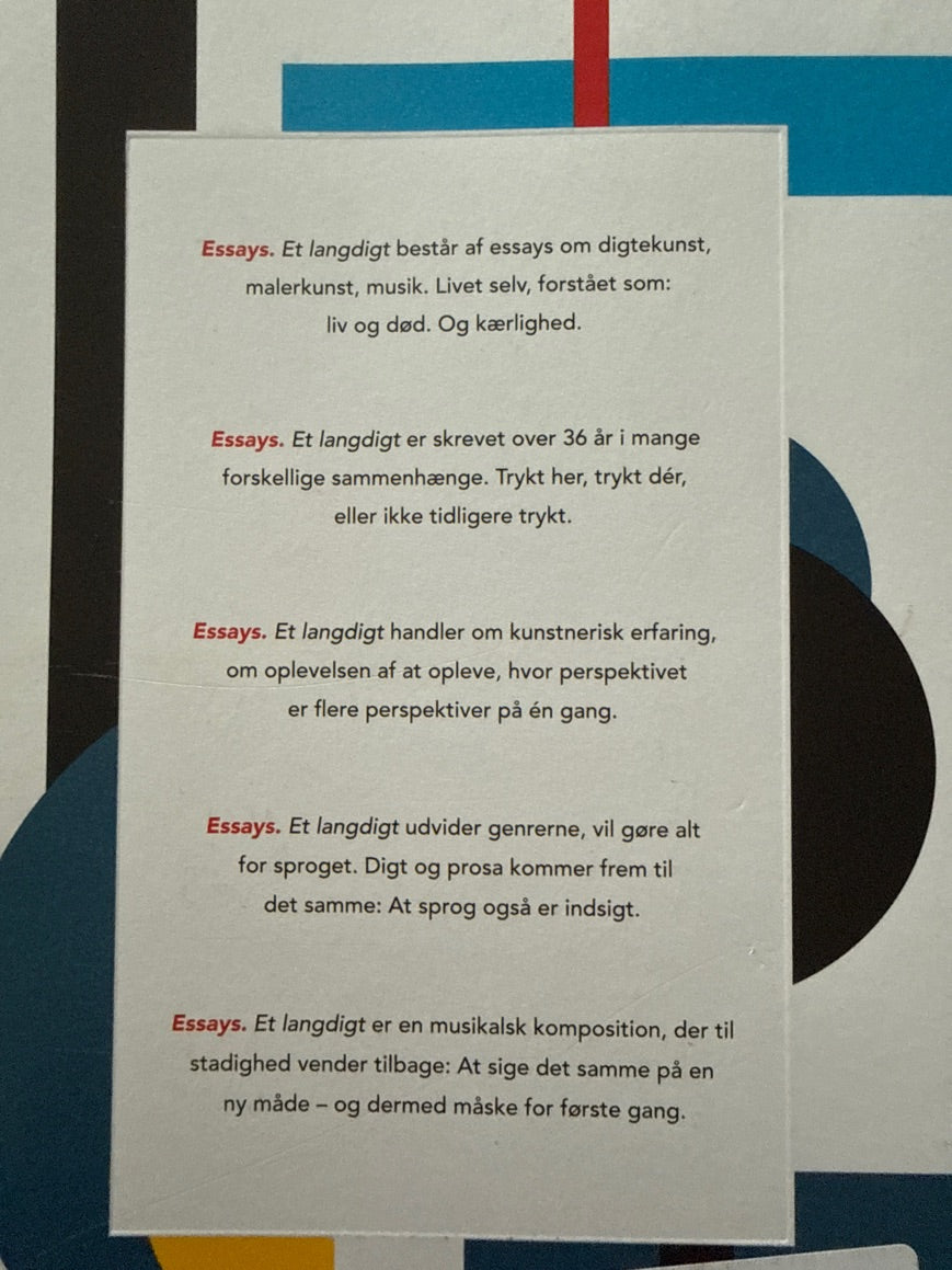 Asger Schnack: Essays