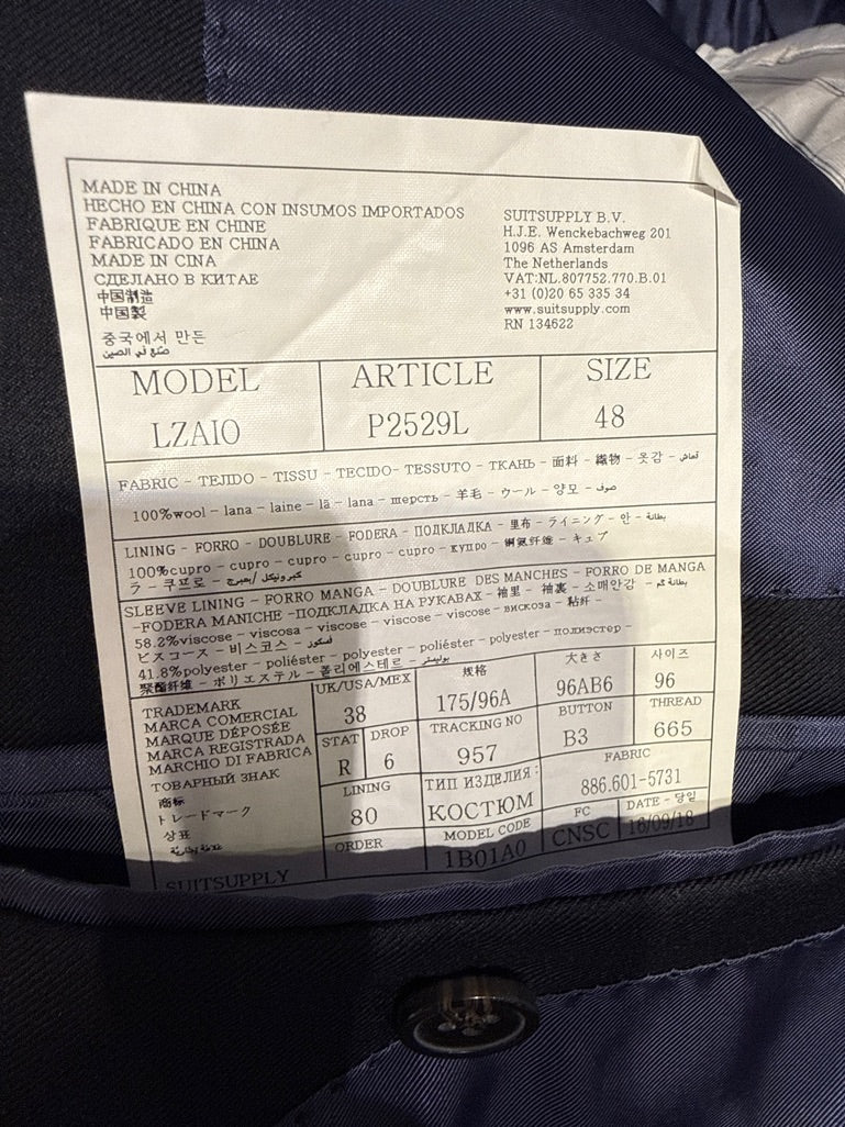 Habitjakke fra Suitsupply