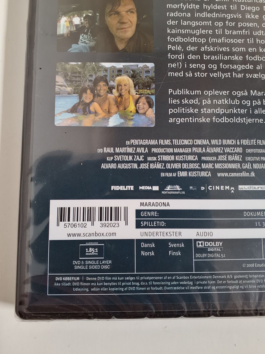 Dvd Maradona af Kusturica