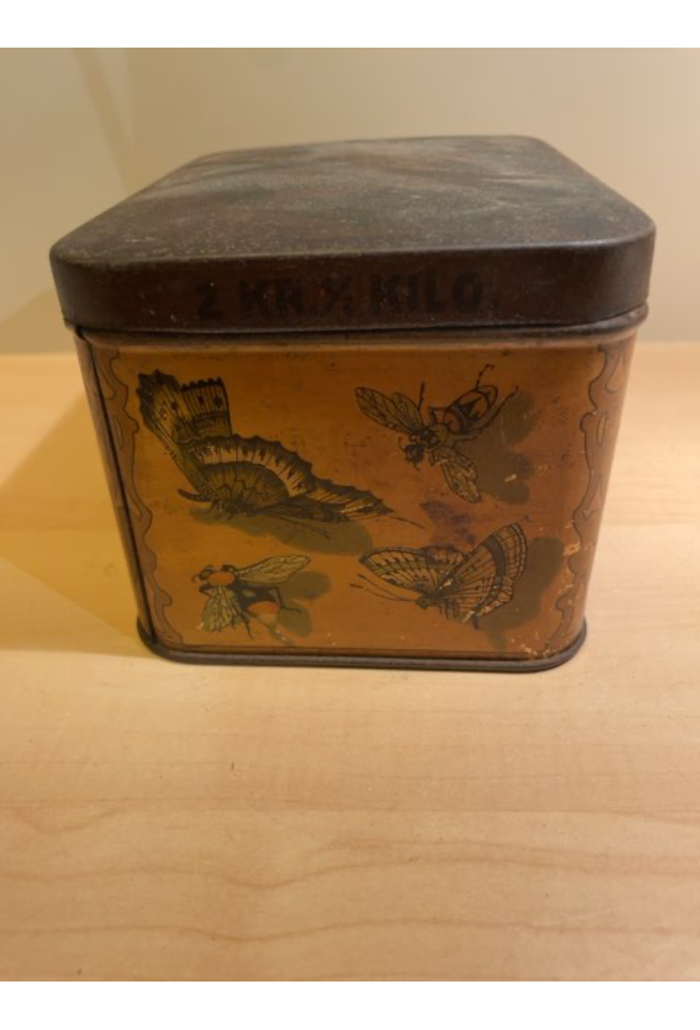 Kagedåse. Antik