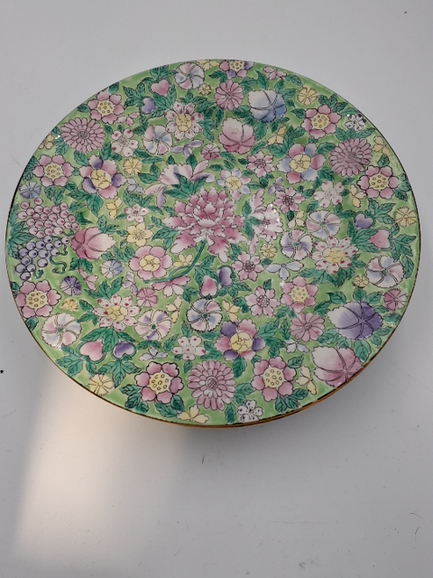 Kinesiske porcelænstallerkner
