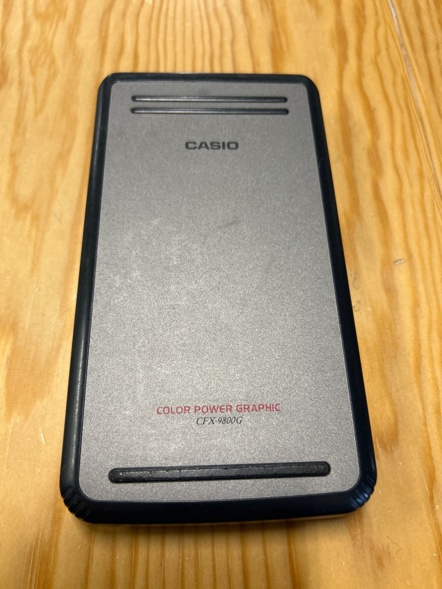 Casio CFX-9800G grafregner – defekt