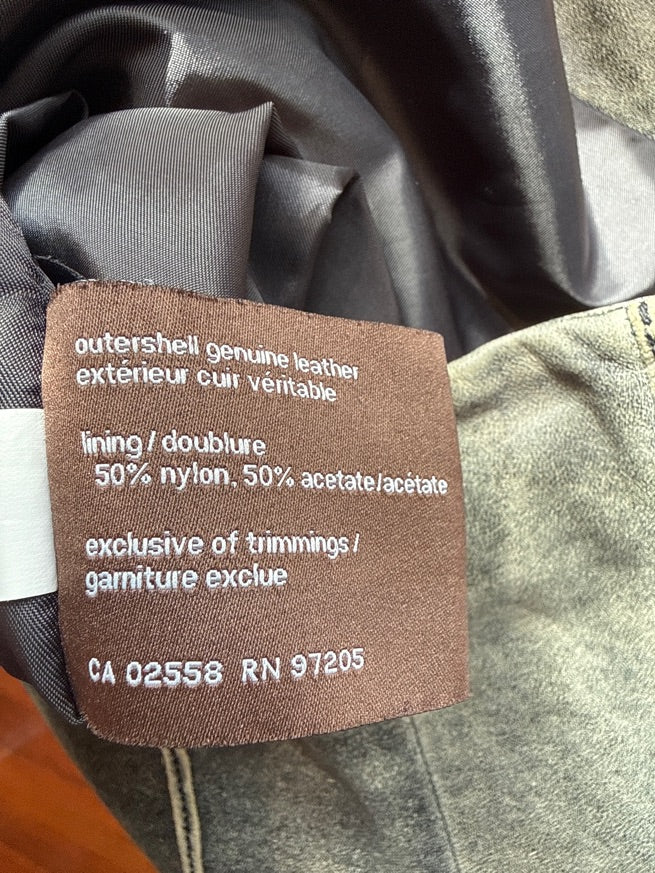 ruskindsnederdel fra Danier