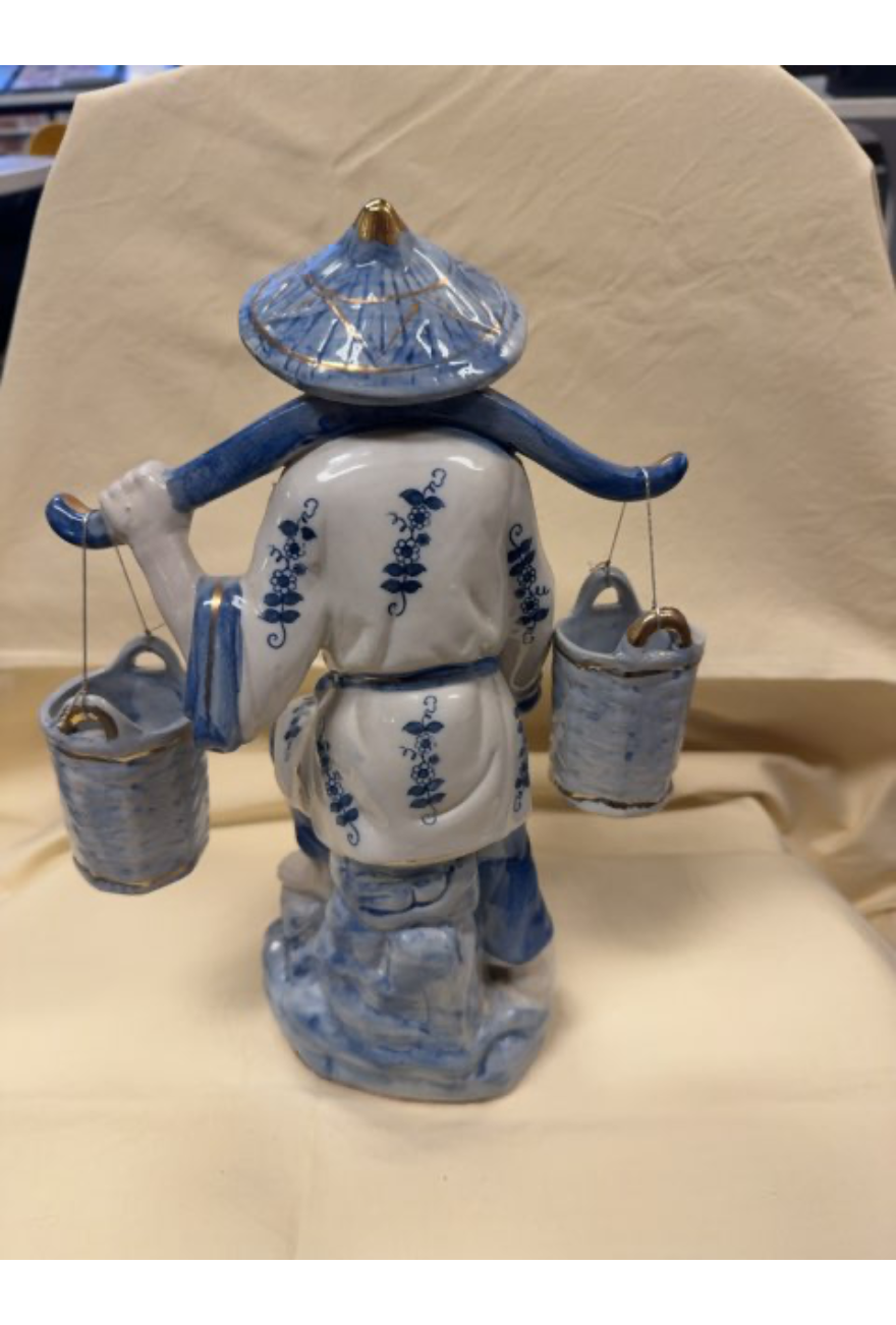 porcelænsfigur vandbærer