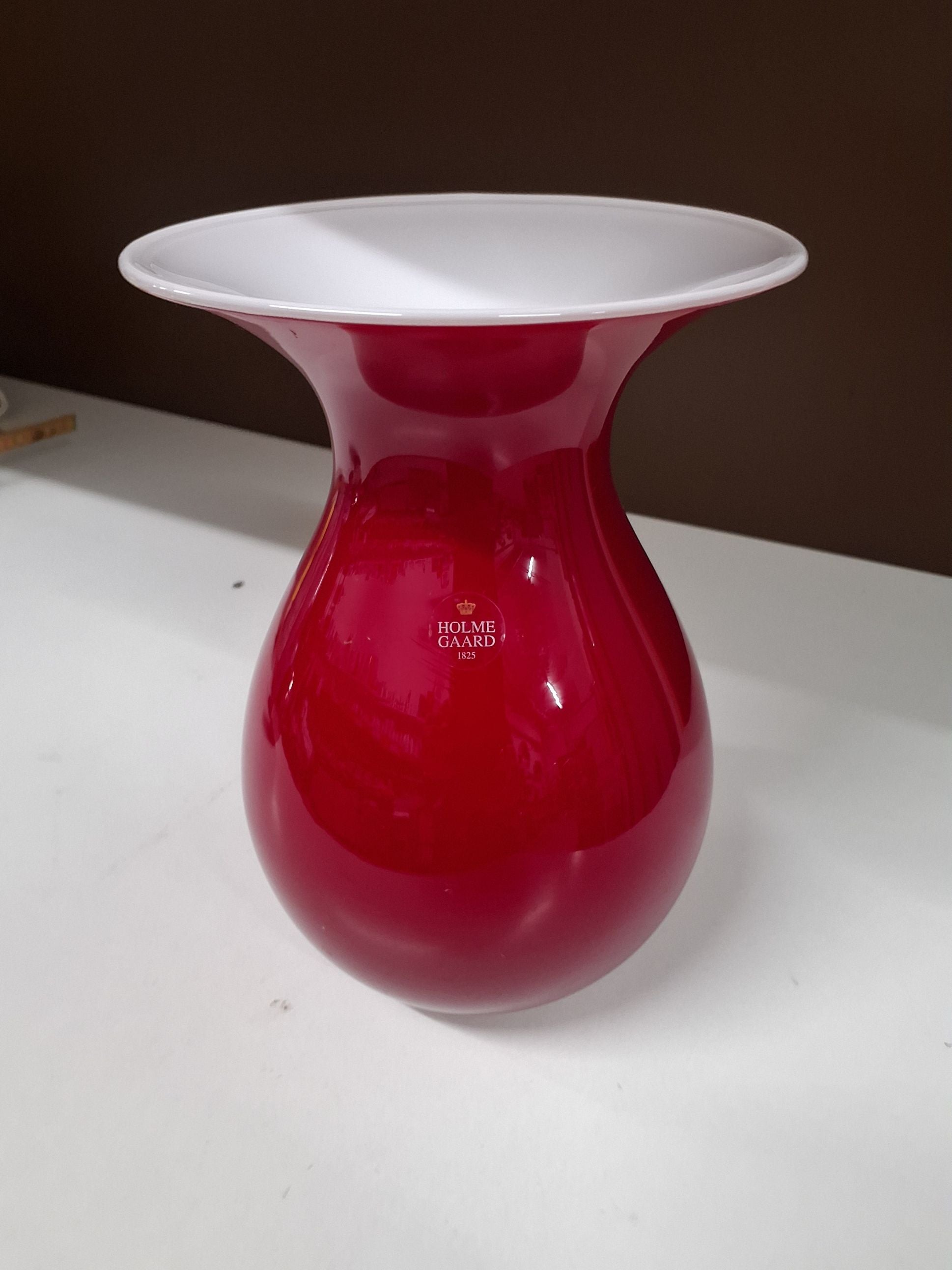 Vase fra Holmegaard
