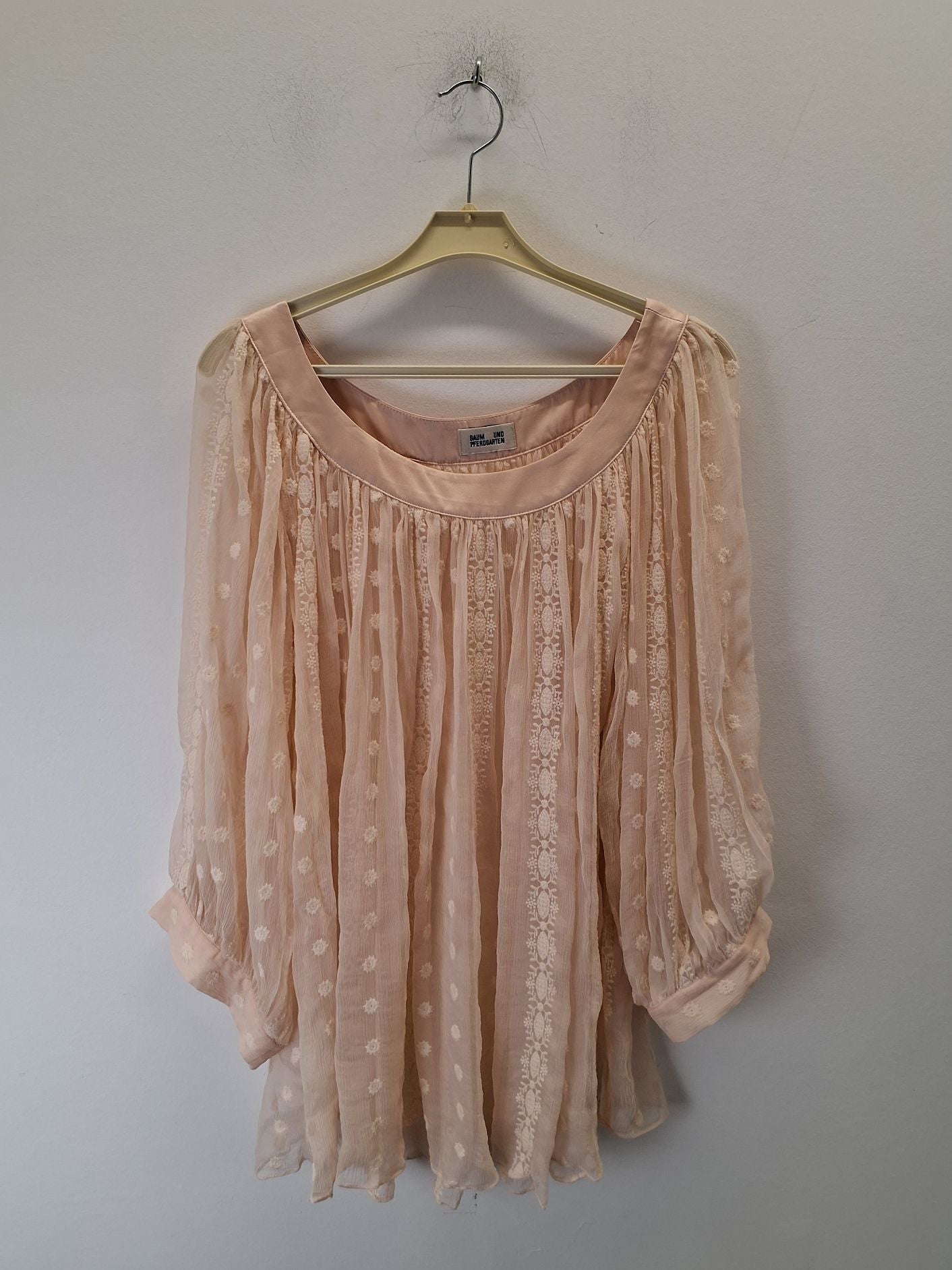 Baum und Pferdgarten pyntebluse